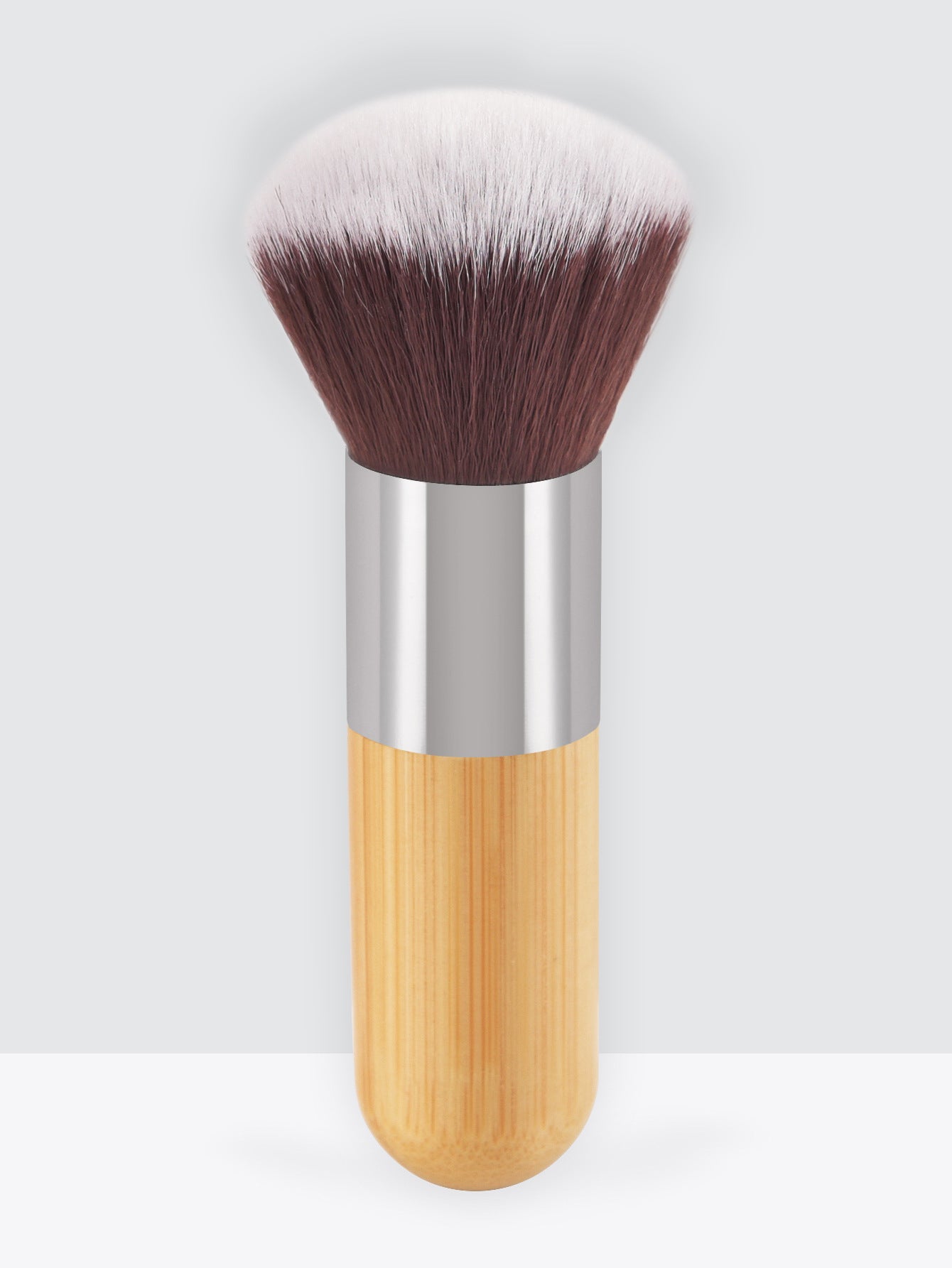 Handle Round Head Brush Powder Flat Makeup Brushes Accessories