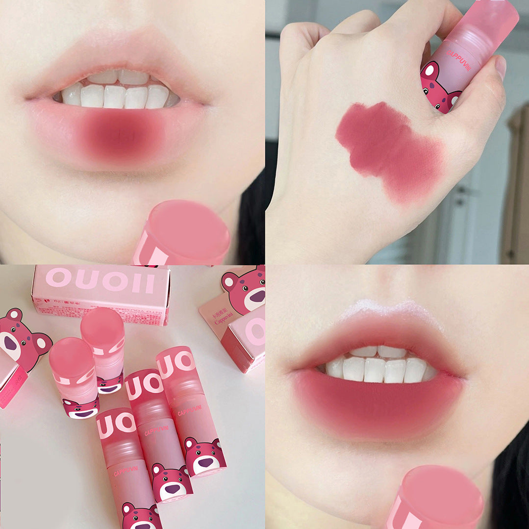 Bear Mud Veet Matte Finish Waterproof Lip Glosses