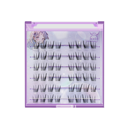 Eyelashes Segmented Multiple Options Natural Comfortable False Lashes