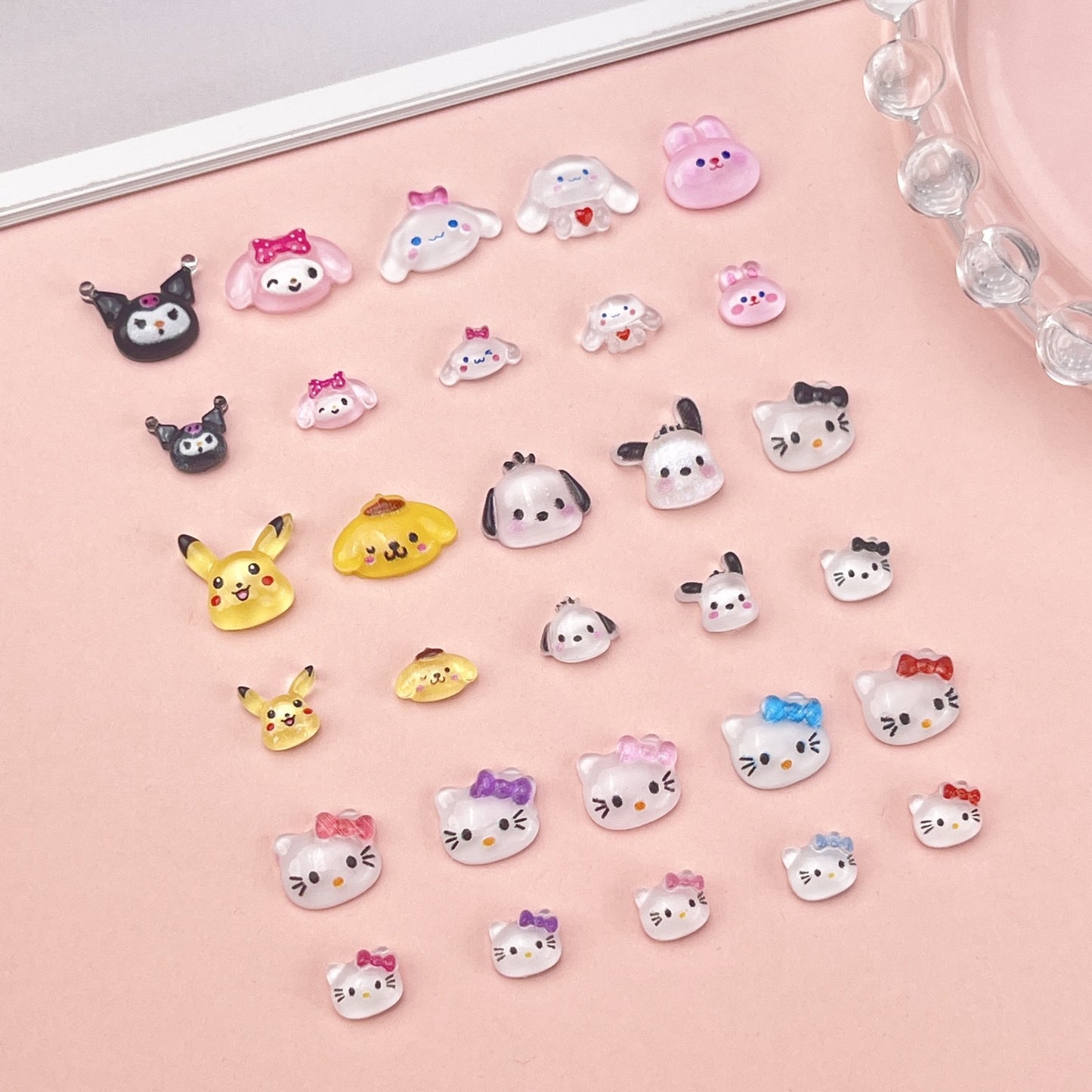 Small Size Cartoon Ornament Mini Cute Nail Care Nail Art