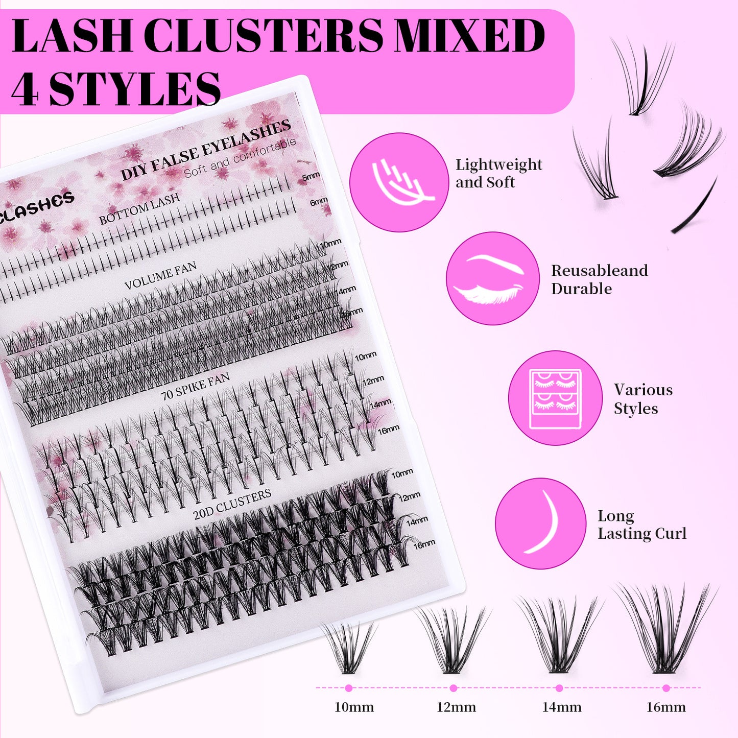 Capacity Eyelashes Lower Little Devil Single False Lashes