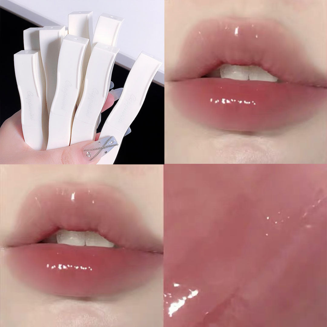 Solid Gloss Moisturizing Lacquer Water Light Mirror Domestic Lipsticks