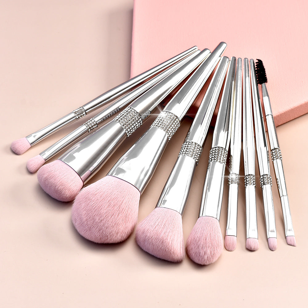 Patent Brush Diamond Soft Fur Shadow Makeup Brushes Accessories