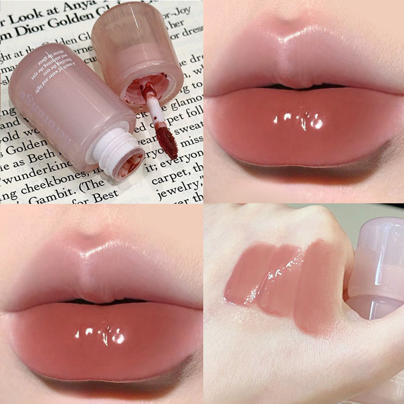 Vernis à lèvres brillant à surface mate, hydratant longue durée, brillants à lèvres purs