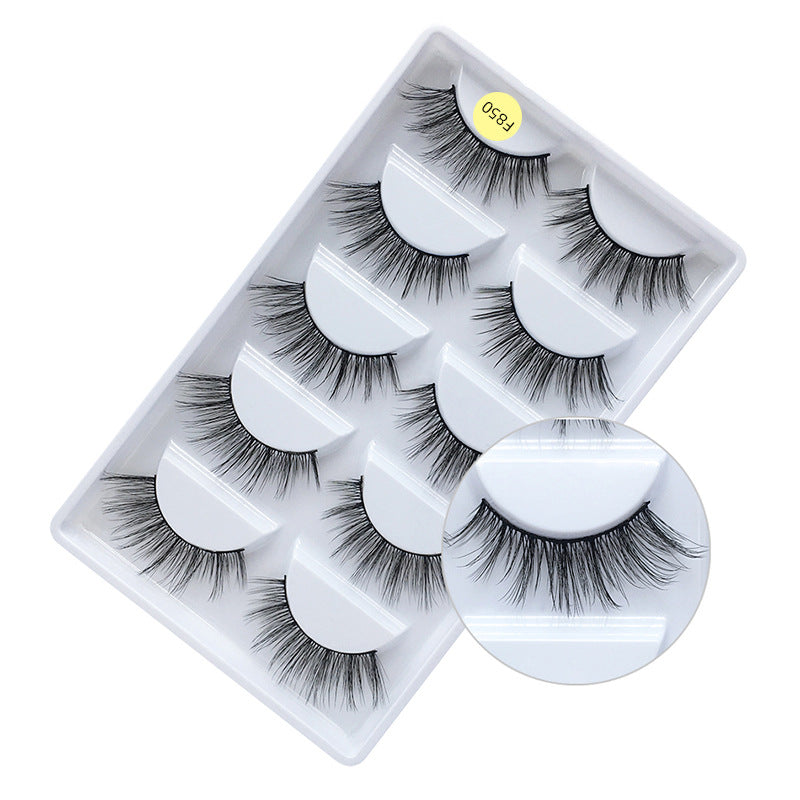 Eyelashes Natural Thick Pairs Mixed Eyelash False Lashes