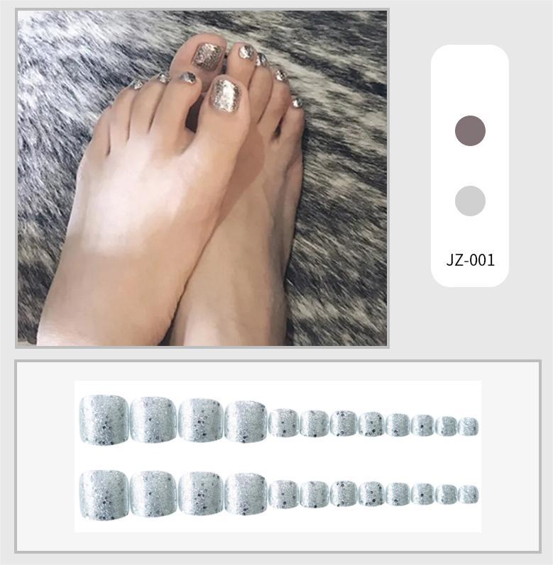 Portez un patch pour les pieds Beauty Piece amovible Nail Art