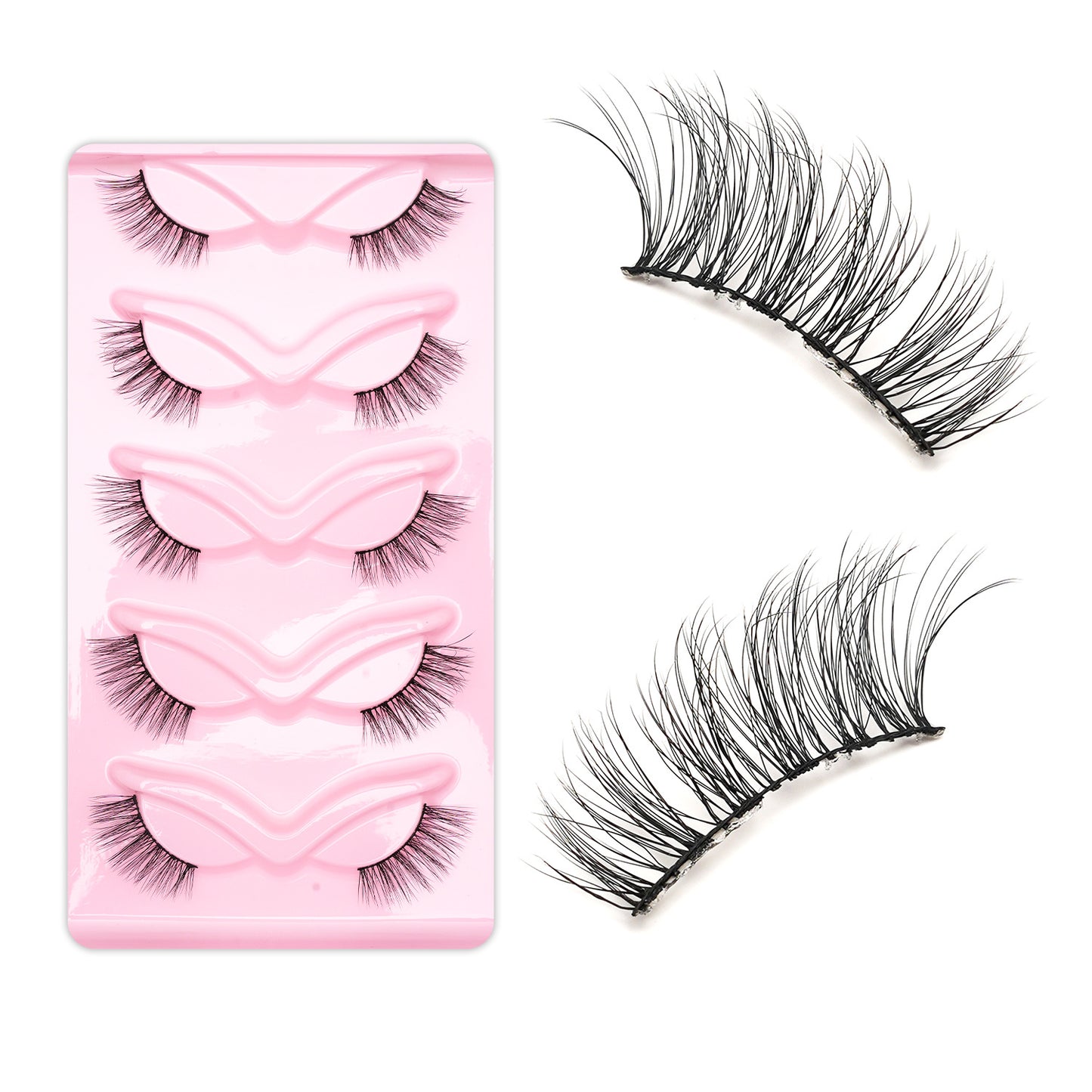 Fox Oblique Eyelashes Fluffy Thick Curl False Lashes