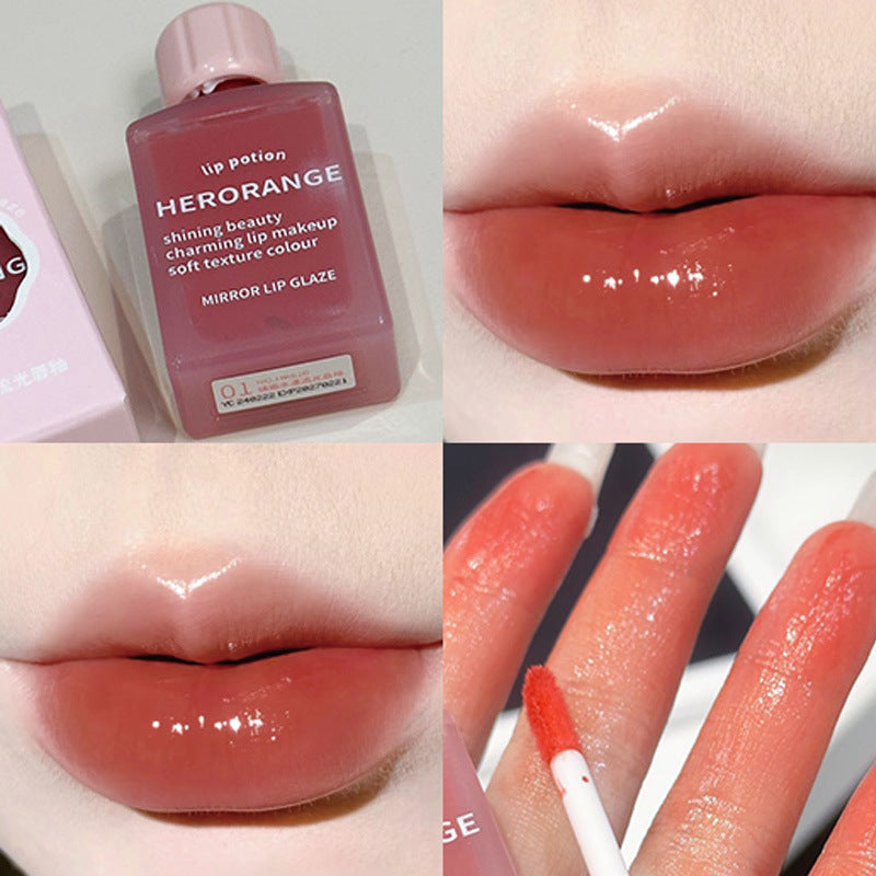 Moisturizing Water Light Mirror Full Lips Lip Glosses