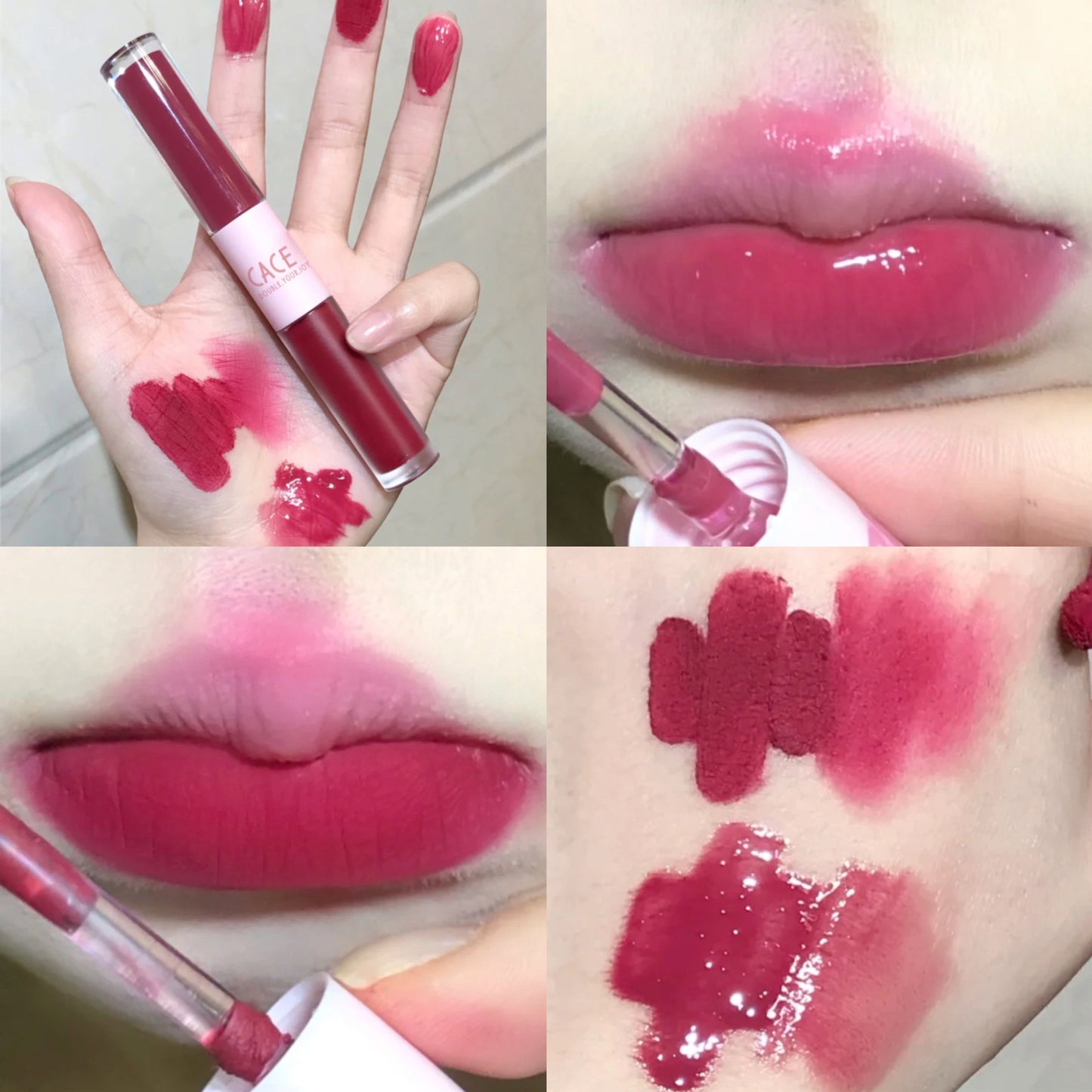 No Stain On Cup Mirror Matte Gloss Moisturizing Veet Lip Glosses