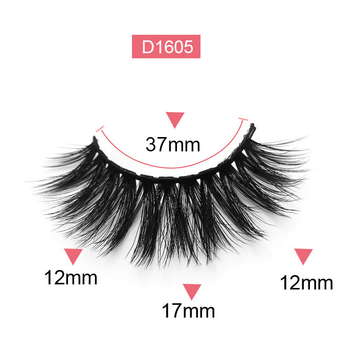 Coffret de faux cils épais, doux et bouclés