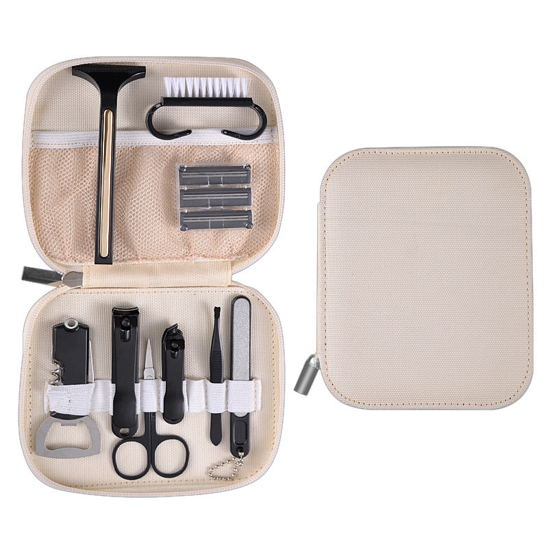 Men's Clippers Manicure Shaver Storage Bag Multifunctional Nail Tool Set