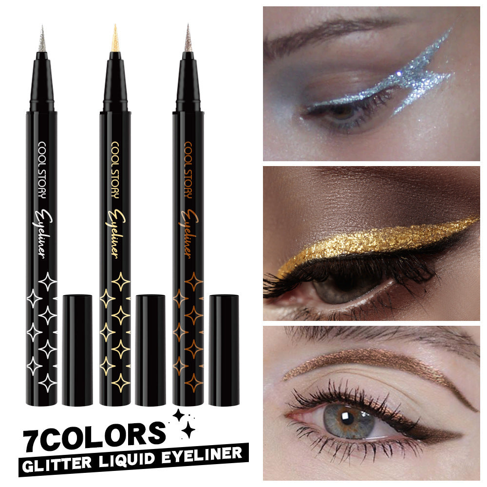 Eyeliner liquide brillant longue tenue Pearl Flash