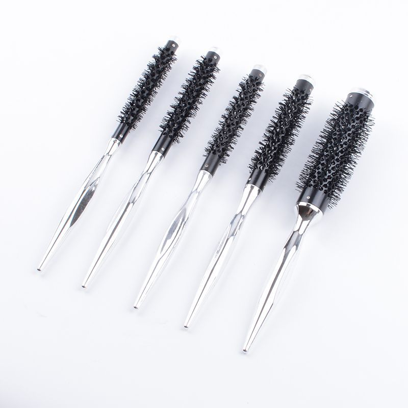 Aluminum Tube Rolling Saloon Dedicated Straight Roll Shape Hair Brushes & Combs