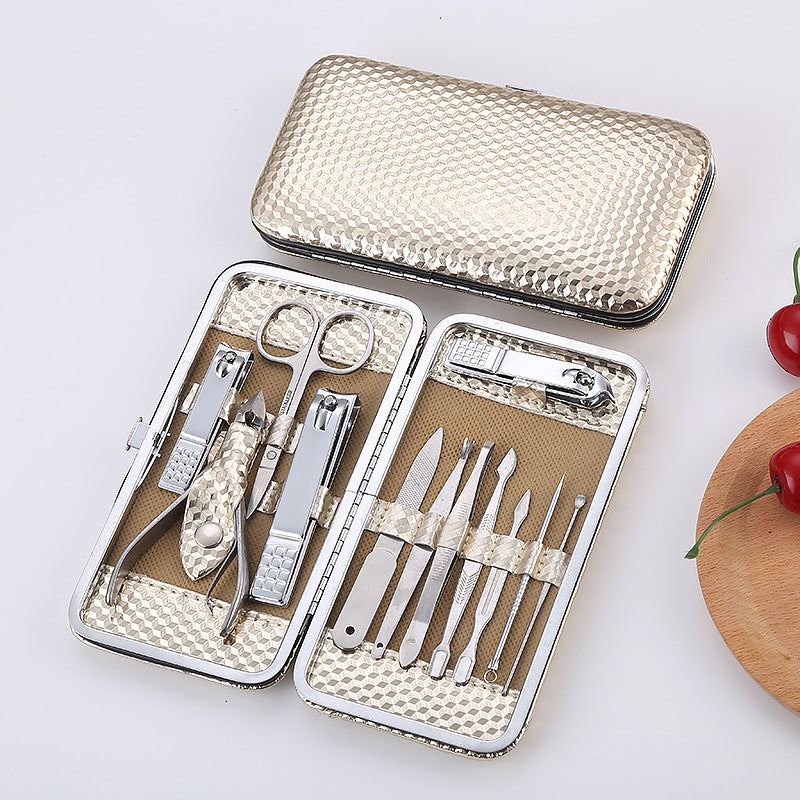 Ensemble de ciseaux, coupe-ongles, outils de manucure, cadeau