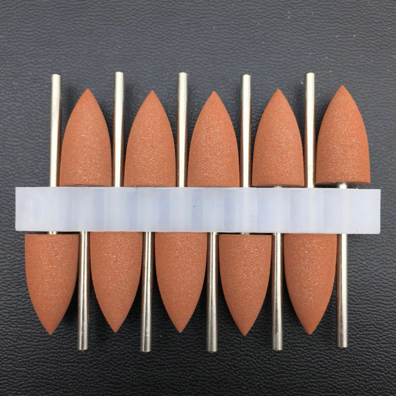 Ensemble d'outils de polissage et de coupe des ongles en caoutchouc de silicone