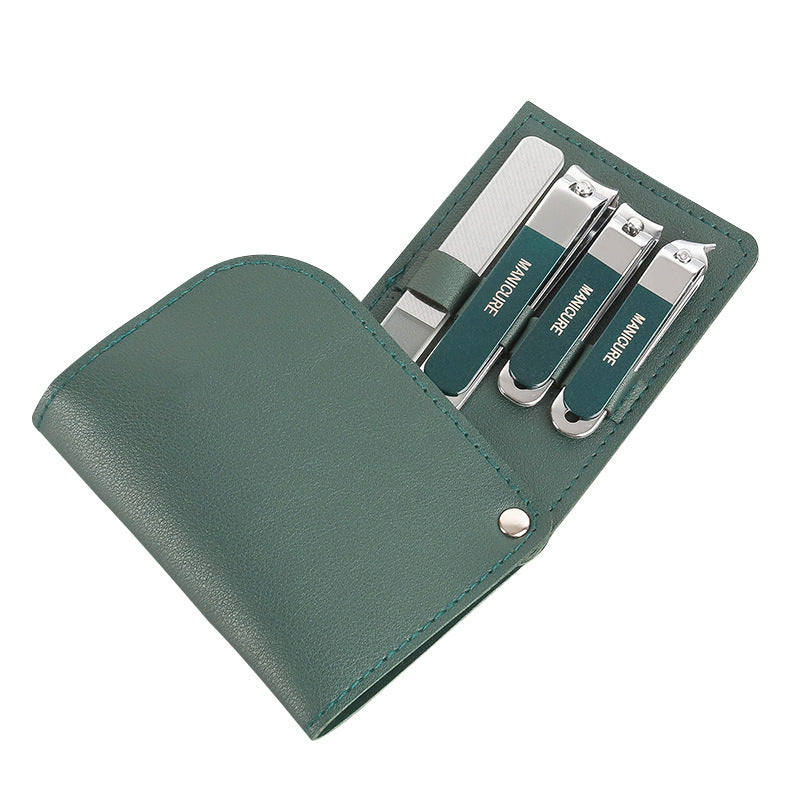 Ensemble de coupe-ongles avec sac rotatif pour manucure et bel ensemble d'outils pour ongles