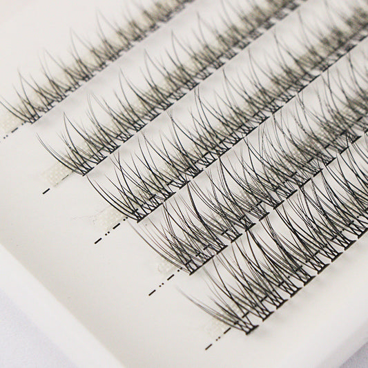 Individual Eyelash Five Rows Assortment Pack Dovetail False Lashes