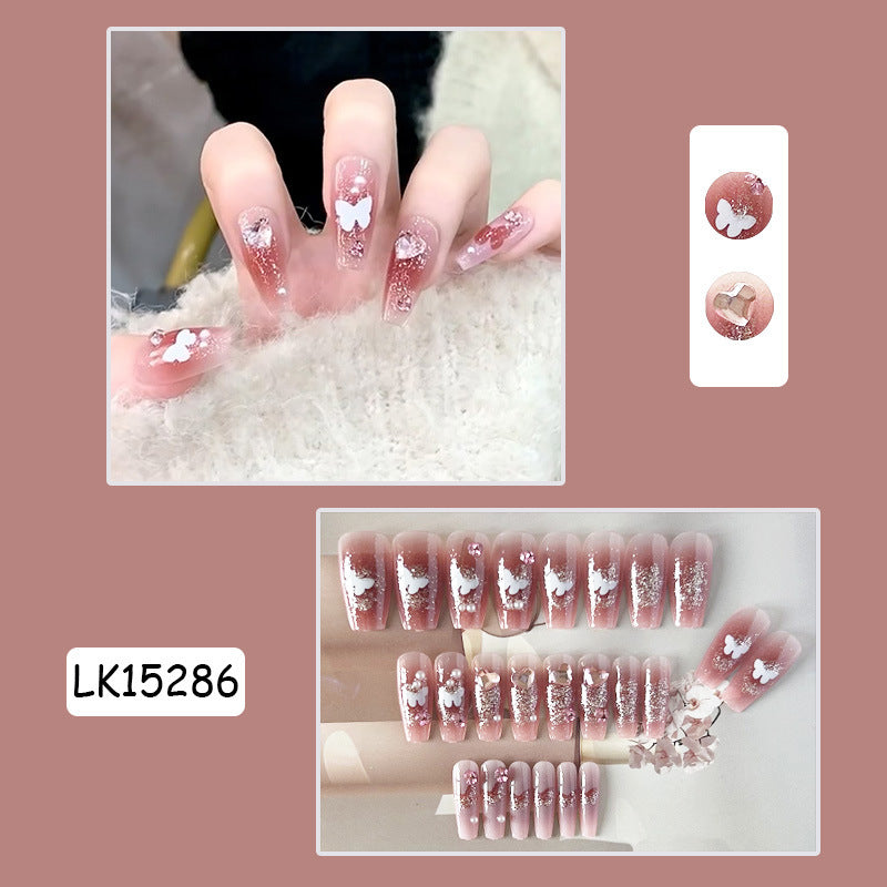 Glue Diamond Beauty Pure Desire Ice Nail Stickers