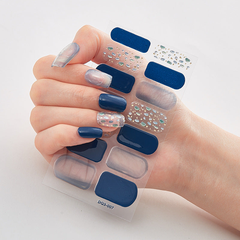 Source Technology Laser Gilding Full Priority Nail Stickers