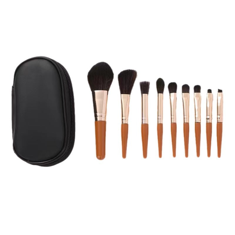 Beginner Portable Travel Brush Full Of Makeup Brushes Accessories