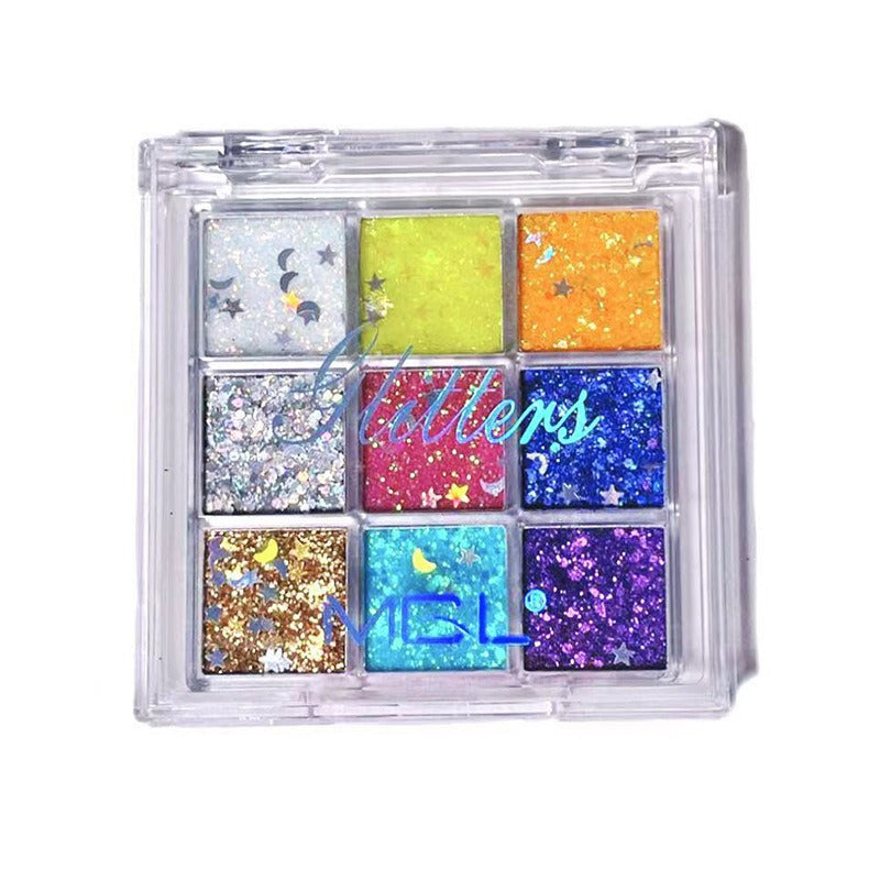 Children's Stage Artist Special Sequins Thin Glittering Gel Shadow Eyeshadow