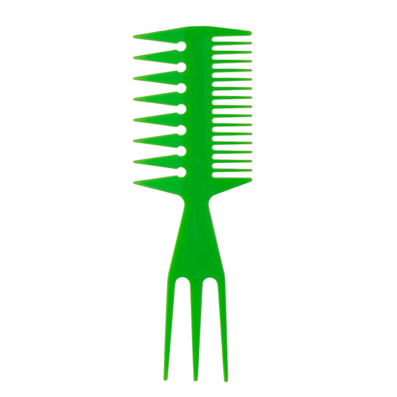 Brosses et peignes à cheveux rétro pour hommes, texture de modélisation de la tête arrière, en plastique, grande taille