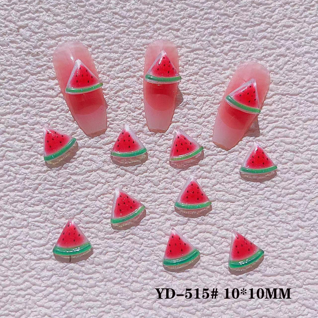 Fresh Frozen Fruit Series Watermelon Cherry Nail Care Nail Art