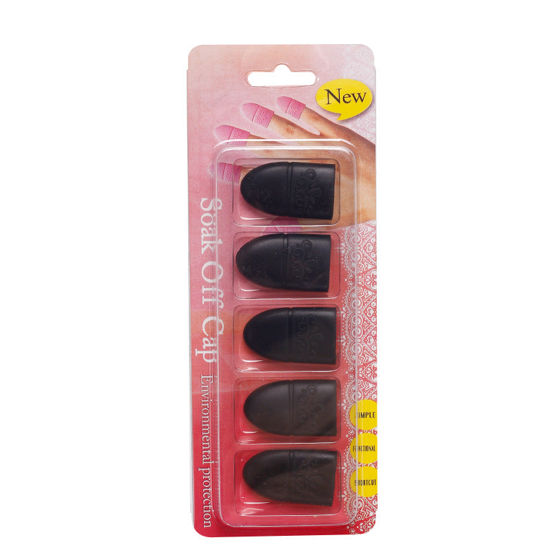 Kit de déchargement de silicone pour enlever les couleurs UV du vernis à ongles