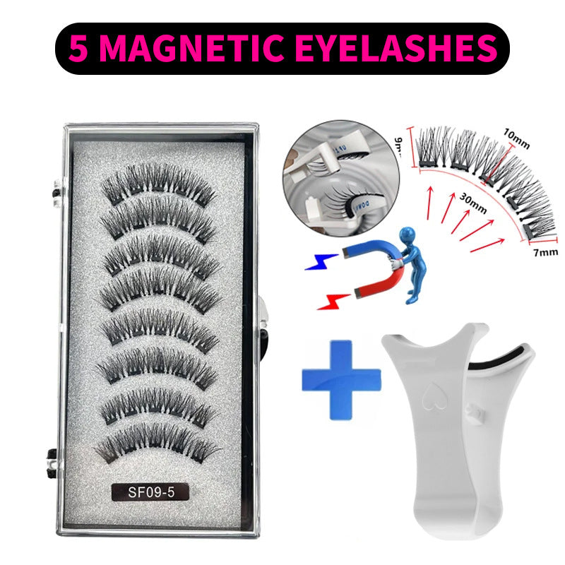 Series Magnetic Eyelashes Natural Simulation Curling False Lashes