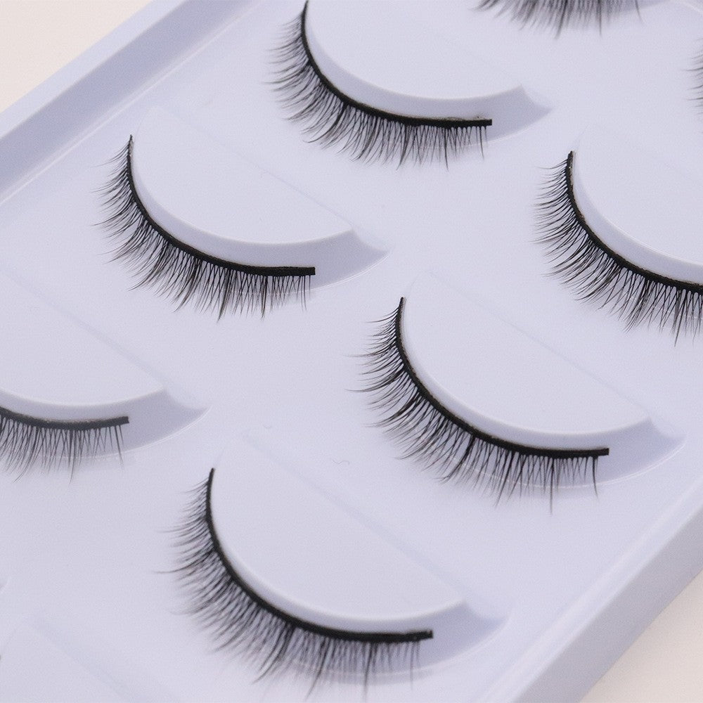 Support Double Eyelid Hard Stem Swollen False Lashes