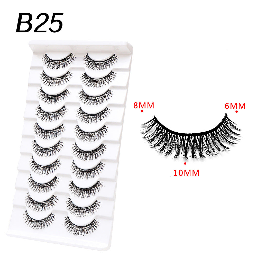 Of Little Devil Eyelashes Natural Hard False Lashes