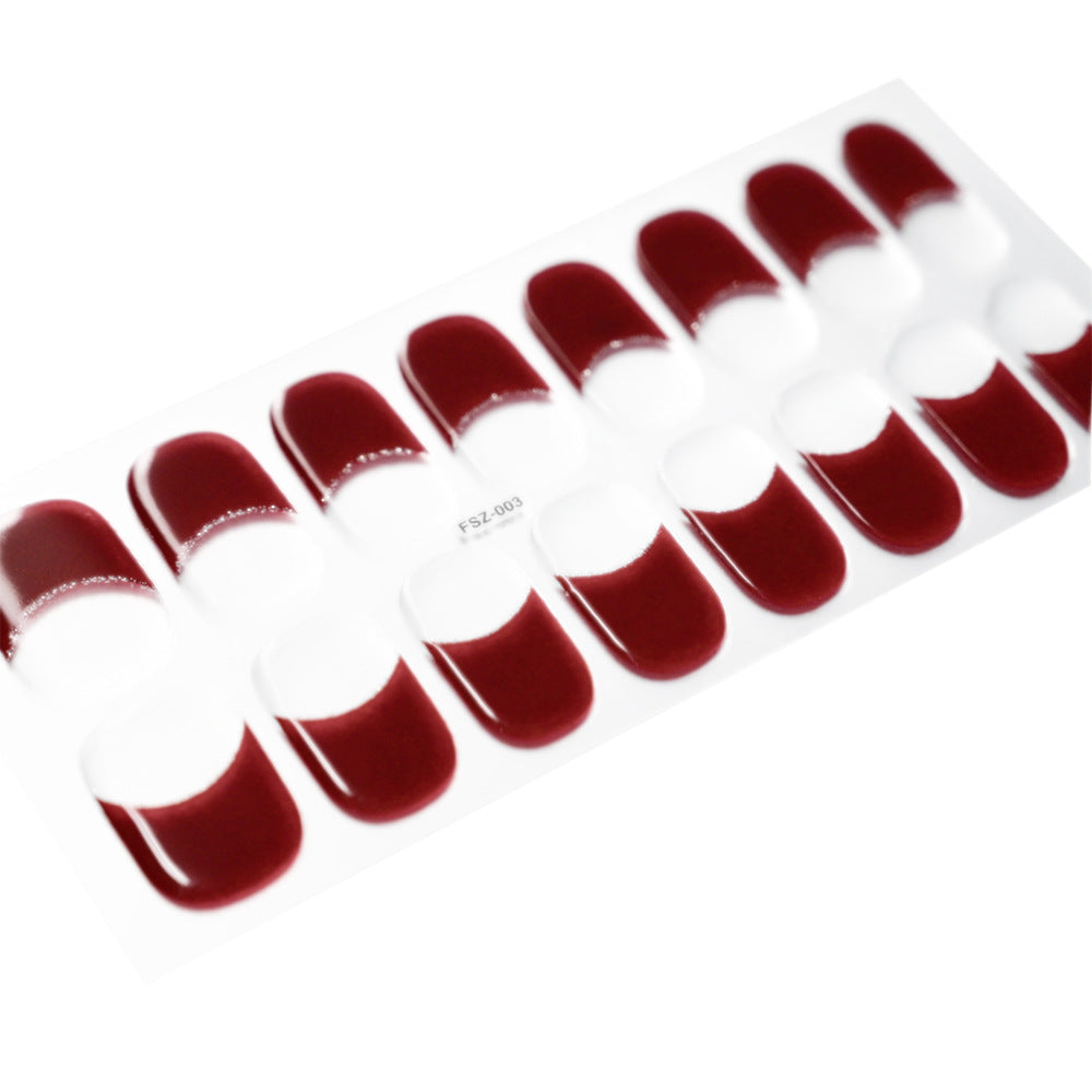 Innovative Attractive Durable Gel Therapy Soft Nail Stickers