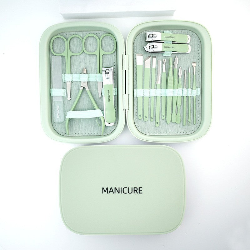 Kit de manucure Clippers Suit avec ensemble d'outils pour les ongles