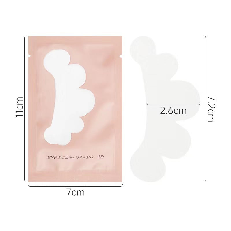 Patch Cloud Isolation des cils chauds Accessoires de maquillage supérieurs et inférieurs