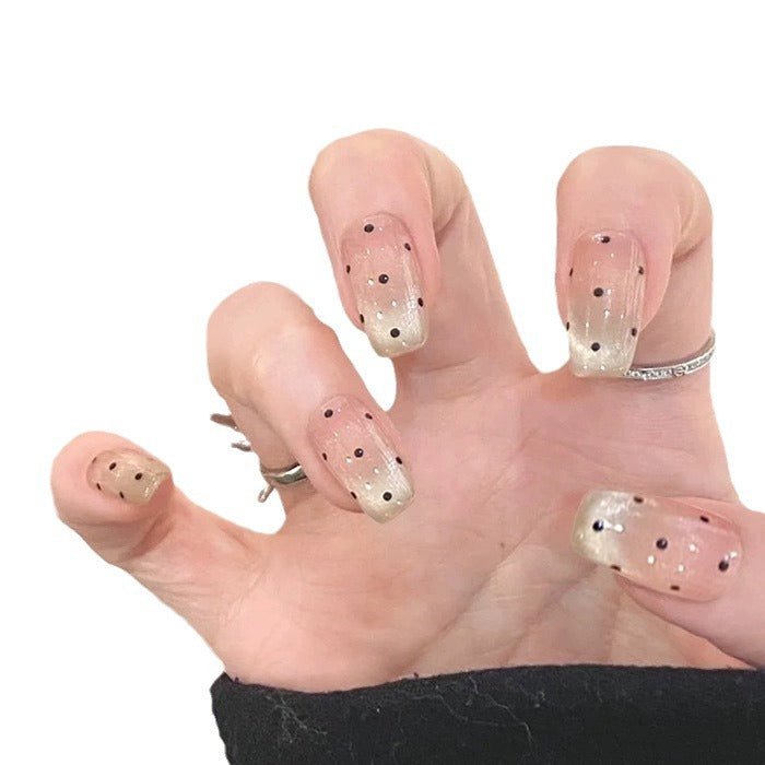 Polka Dot Wear Beauty Atmosphere Pure Nail Stickers