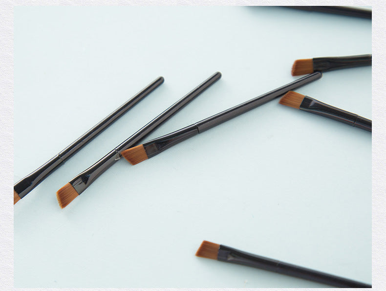 Oblique Angle Small Size Eyebrow Brush Makeup Accessories