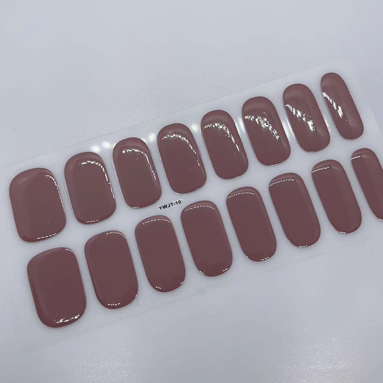 Hot Finger Gel Strong Waterproof Uv Nail Stickers