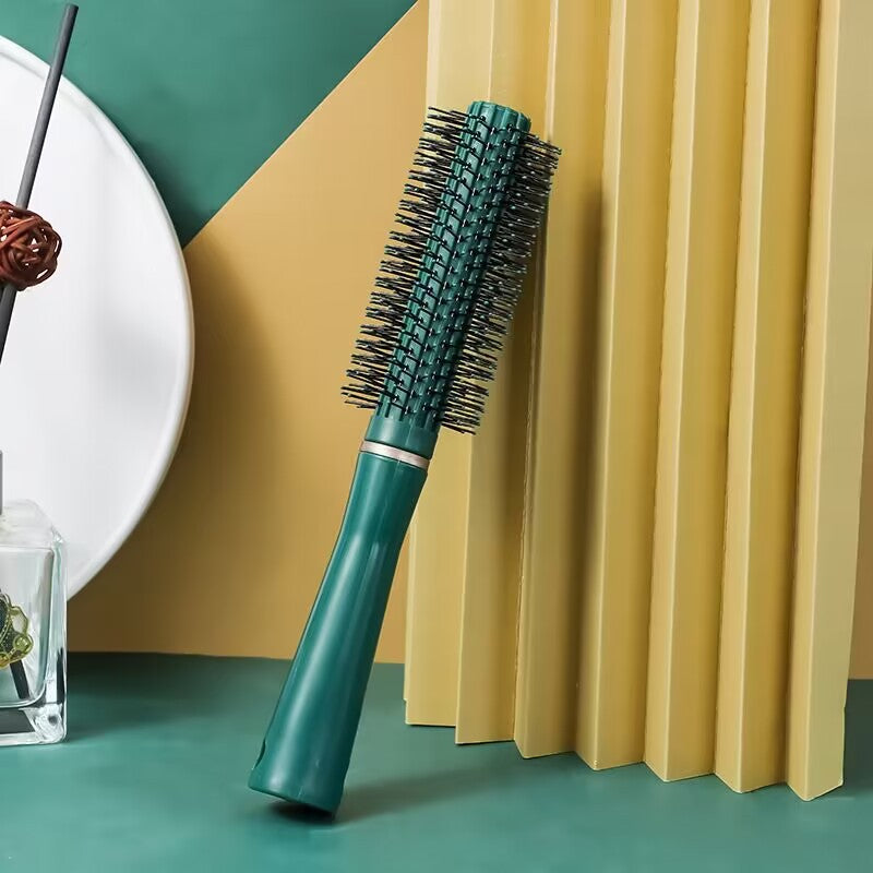 Brosses et peignes à cheveux bouclés à coussin d'air généreux verts