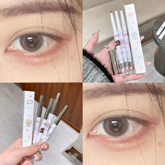 Eyeliner imperméable à double tête pour produits domestiques pour animaux de compagnie mignons