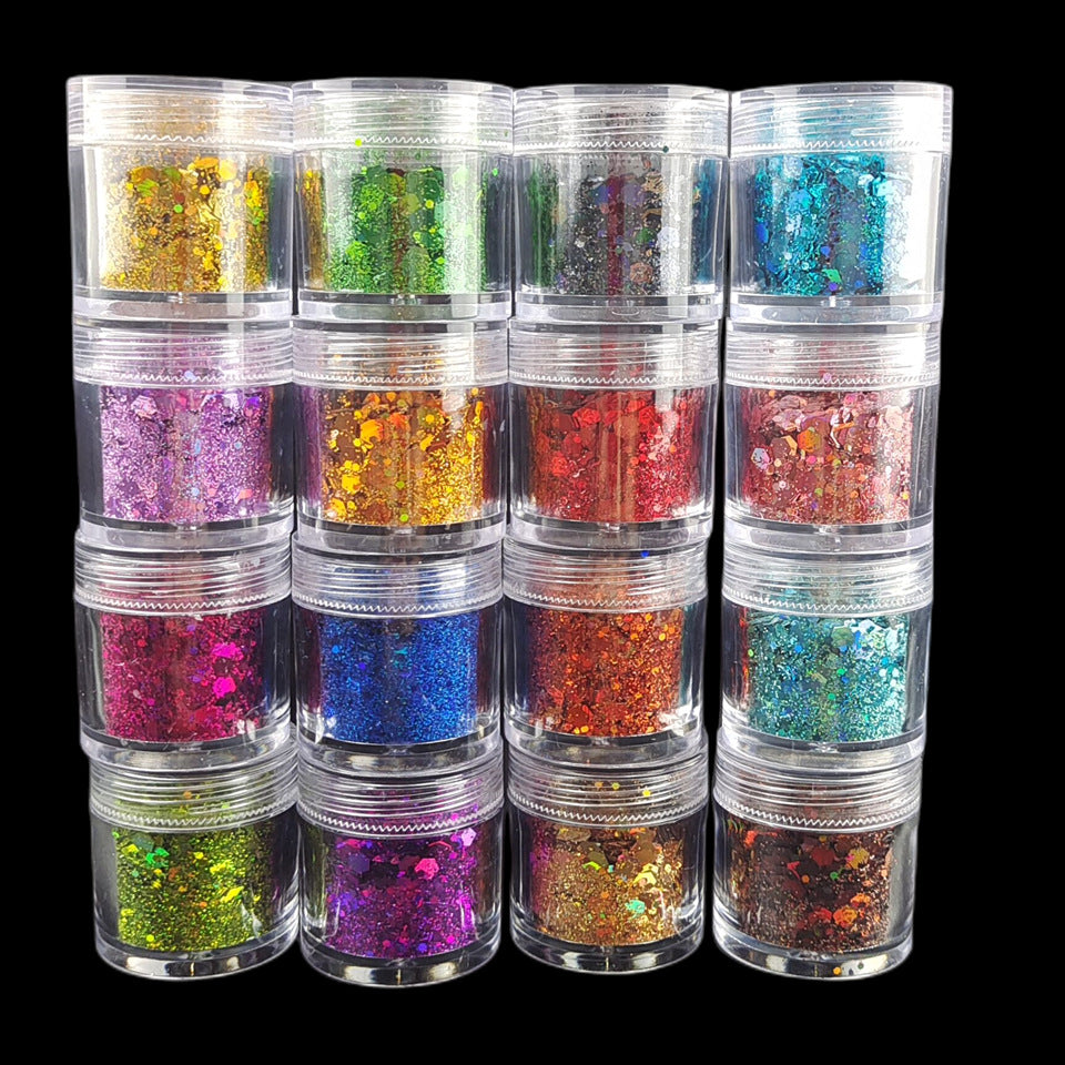 Laser Sequins Mixed Glitter Large Creative Nail Care Nail Art