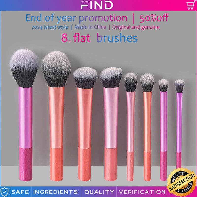 Long Tube Brush Blush Shadow Short Makeup Brushes Accessories