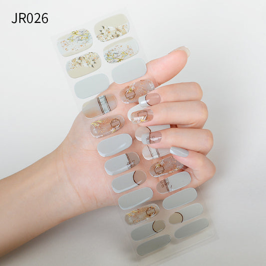 Panda Chinese Style Gel Waterproof Durable Nail Stickers