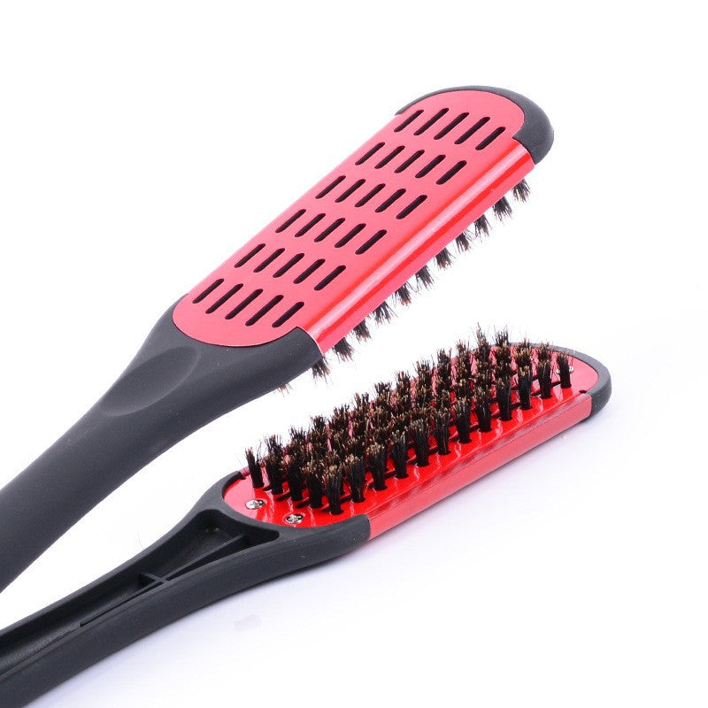 Brosses et peignes à cheveux hauts en contreplaqué pour coiffure droite et lissage