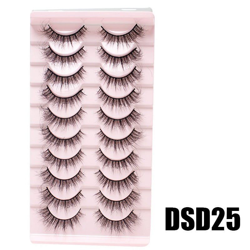 Explosion Style For Suit Thick Natural False Lashes