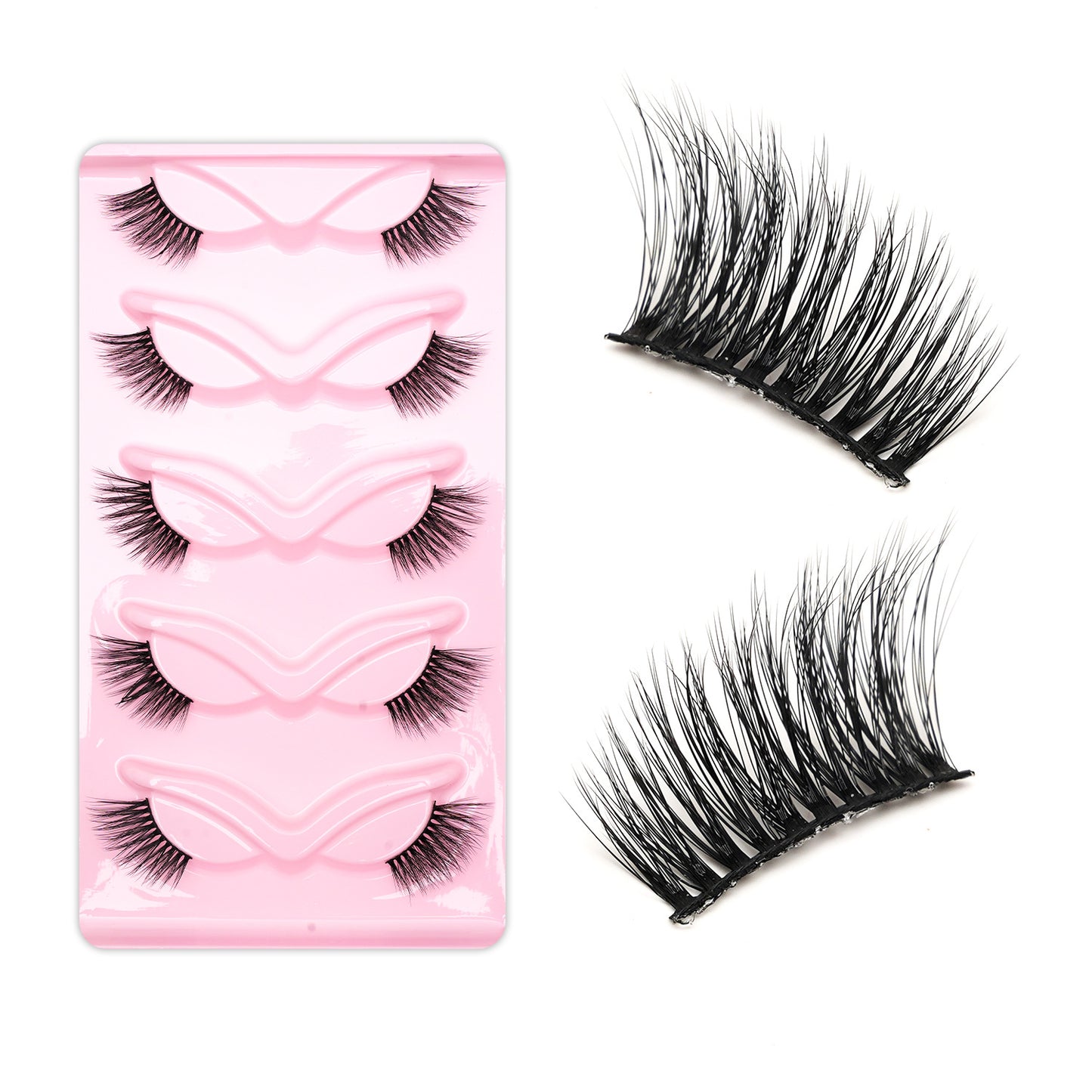 Fox Oblique Eyelashes Fluffy Thick Curl False Lashes