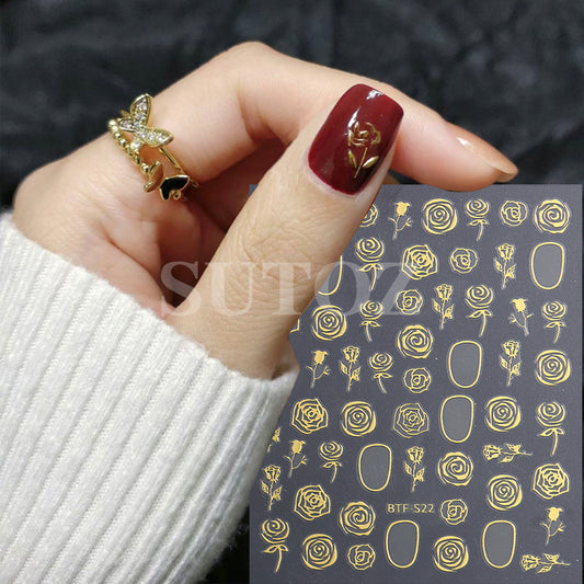 Small Sweet Potato Popular Pure Want To Nail Stickers