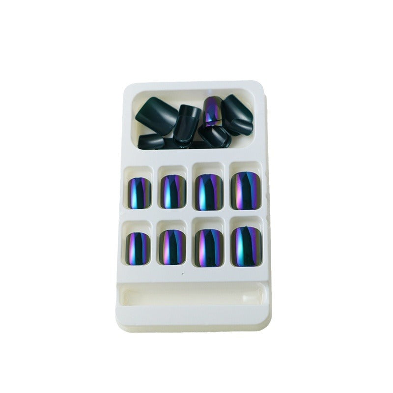 Faux ongles Patch Tip Galvanoplastie Nail Art court