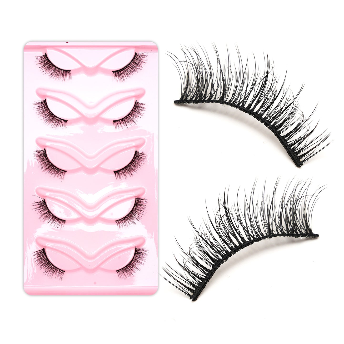 Fox Oblique Eyelashes Fluffy Thick Curl False Lashes