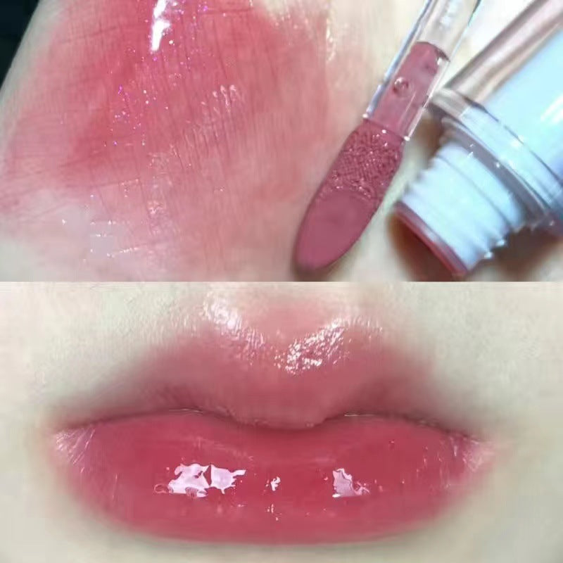 Tea Mirror Lacquer Water Light Gloss Glass Lip Glosses