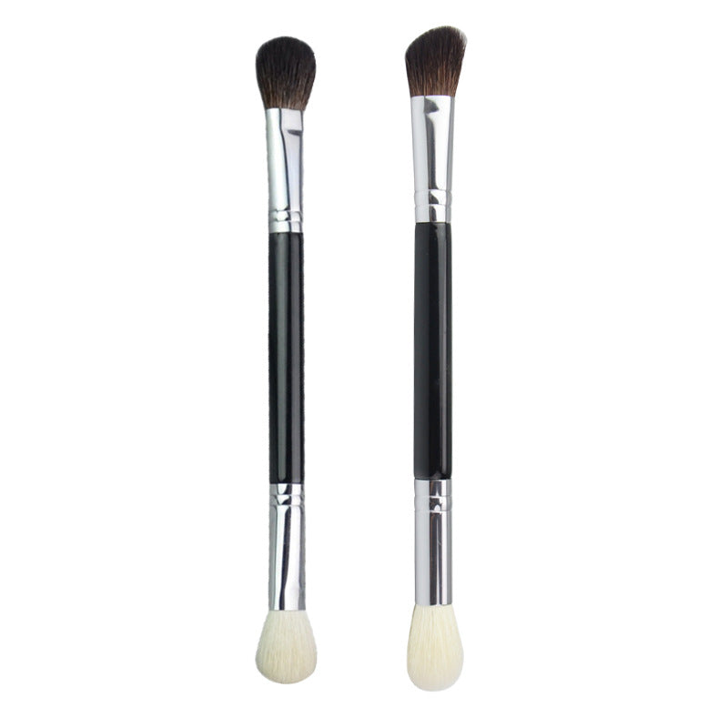 Teacher Mao Countour Brush Double-headed Animal Soft Shadow Makeup Brushes Accessories